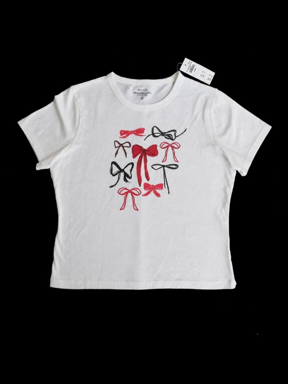 Abercrombie & Fitch Skimming Tee 100% Cotton Top | Size: XS | NWT